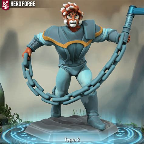 Some of my Hero Forge creations. And this time: Thundercats.